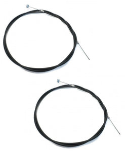 (2) New 60" UNIVERSAL BRAKE CABLE for Four Wheeler Quad ATV UTV Motorcycle Kart